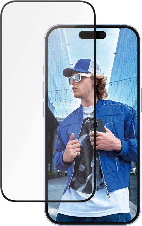 PanzerGlass Ultra-Wide Fit Apple iPhone 16 Protège-écran Céramique Main Image