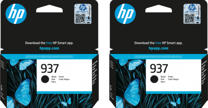 HP 937 Cartridge Zwart Duo Pack Main Image