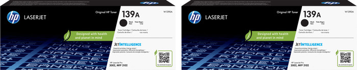 HP 139A Toner Zwart Duo Pack Main Image