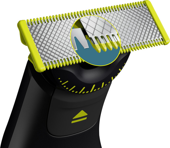Philips OneBlade Pro 360 QP6652/30 Face & Body Chrome détail