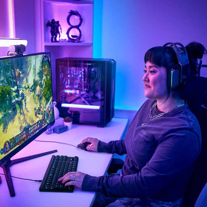 Logitech G515 TKL Gaming Toetsenbord Azerty product in gebruik