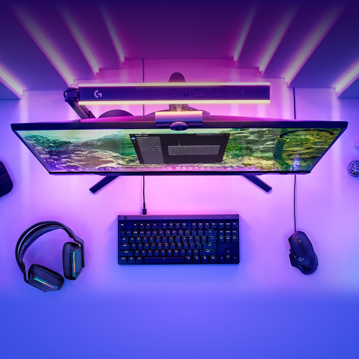 Logitech G515 TKL Gaming Toetsenbord Azerty product in gebruik