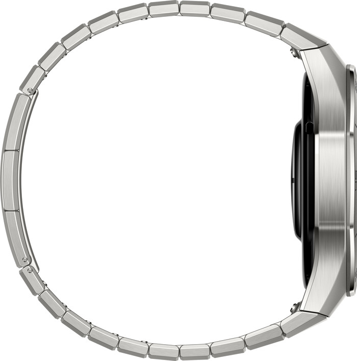 Huawei Watch GT5 Pro Zilver 46mm linkerkant