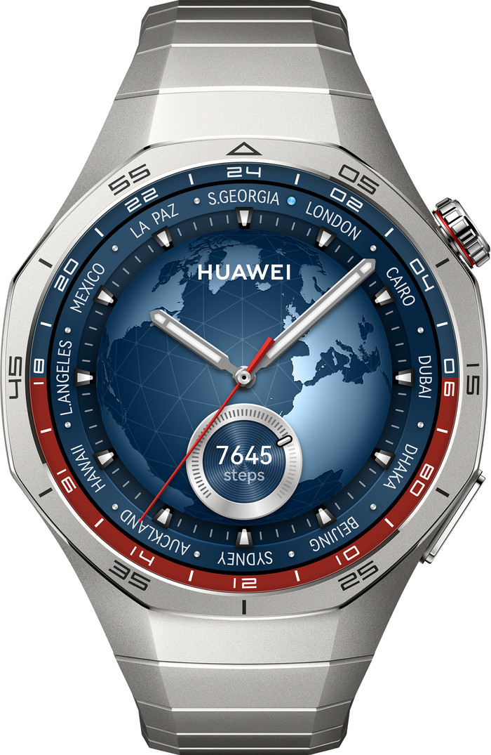 Huawei Watch GT5 Pro Zilver 46mm voorkant