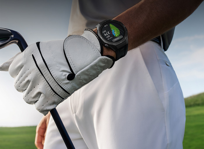 Huawei Watch GT5 Pro Zilver 46mm product in gebruik