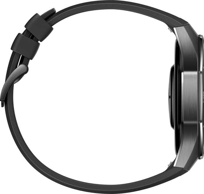 Huawei Watch GT5 Pro 46 mm Gris/Noir côté gauche