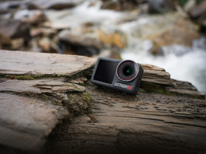 DJI Osmo Action 5 Pro Bike Kit product in use