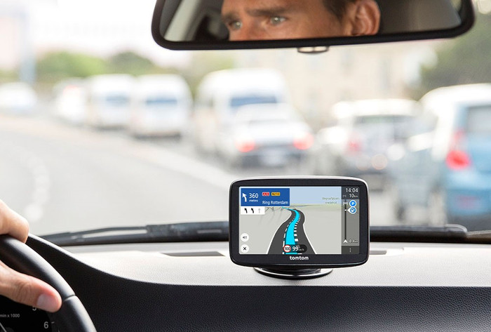 TomTom Go Classic 6 Europa product in gebruik