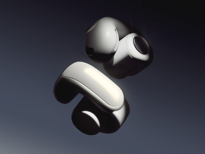 Bose Ultra Open Earbuds Diamant product in gebruik