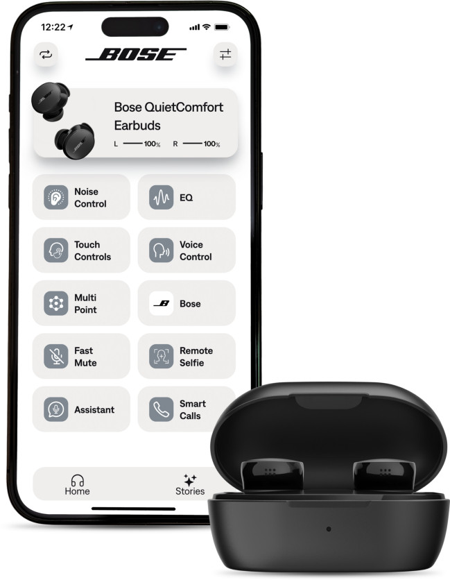 Bose QuietComfort Earbuds Black detail