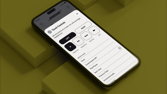 Bose QuietComfort Earbuds Crème detail