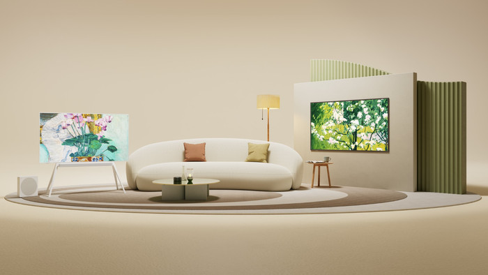 TCL 65A300 PRO NXTVISION product in use