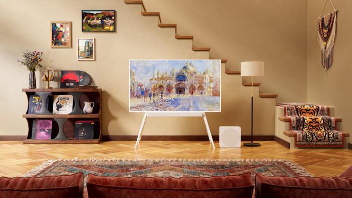 TCL 65A300 PRO NXTVISION product in use