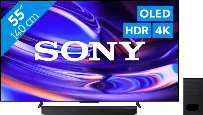 Sony Bravia 6 55" OLED (2026) + Sony Bravia Theatre Bar 6 Zwart Main Image
