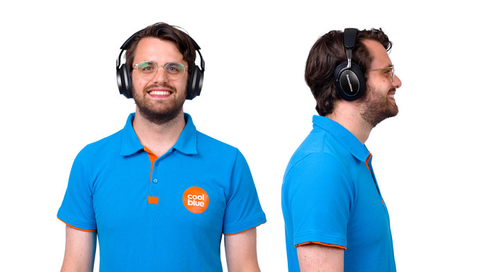 Bowers & Wilkins Px8 Red + BlueBuilt Power Delivery Charger with USB-C Port 20W White visual Coolblue 1