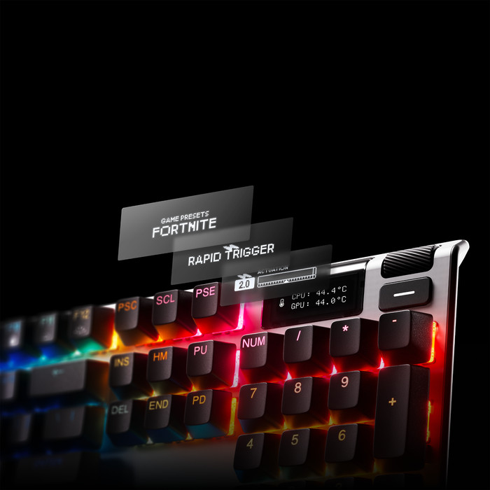 SteelSeries Apex Pro Gen 3 Gaming Keyboard QWERTY visual supplier