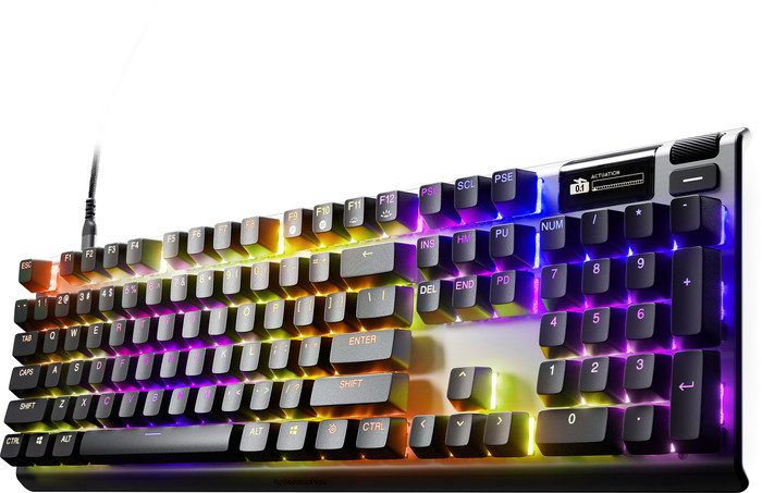SteelSeries Apex Pro Gen 3 Gaming Keyboard QWERTY right side