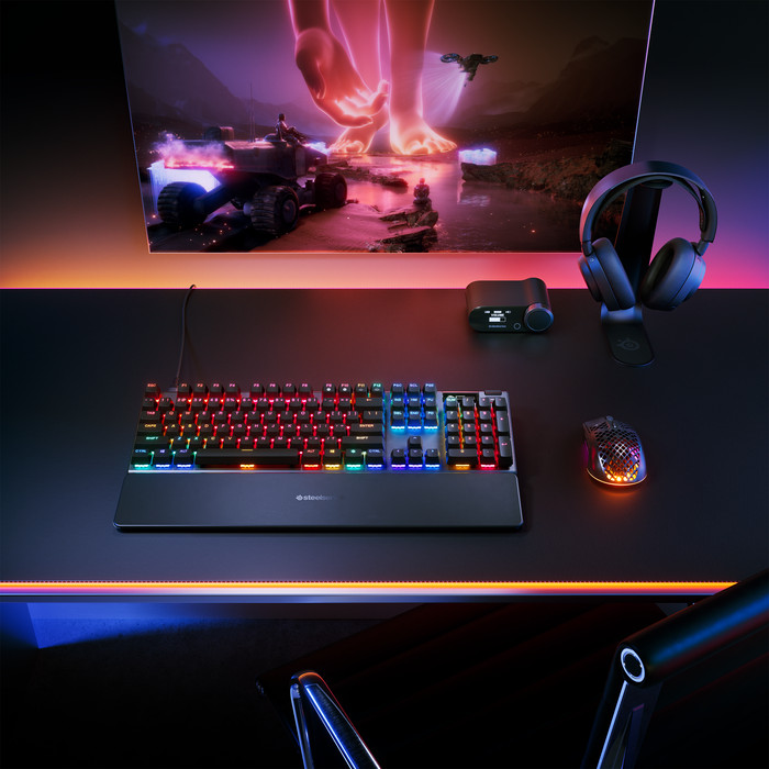 SteelSeries Apex Pro Gen 3 Gaming Keyboard QWERTY visual supplier