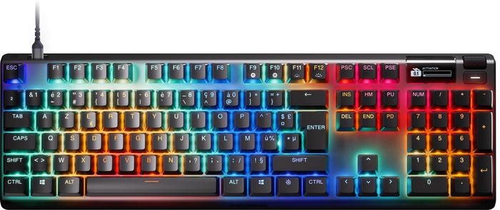 SteelSeries Apex Pro Gen 3 Gaming Toetsenbord Azerty bovenkant