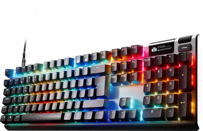 SteelSeries Apex Pro Gen 3 Gaming Toetsenbord Azerty rechterkant