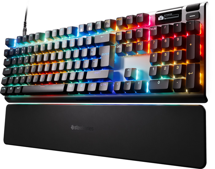 SteelSeries Apex Pro Gen 3 Gaming Toetsenbord Azerty rechterkant