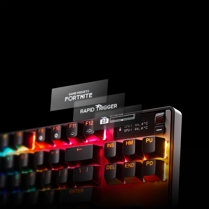 SteelSeries Apex Pro TKL Gen 3 Gaming Keyboard QWERTY visual supplier