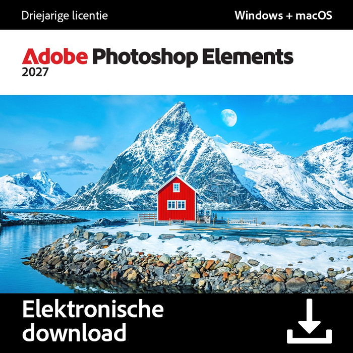 Adobe Photoshop Elements 2027 3 Jaar - Digitaal Main Image