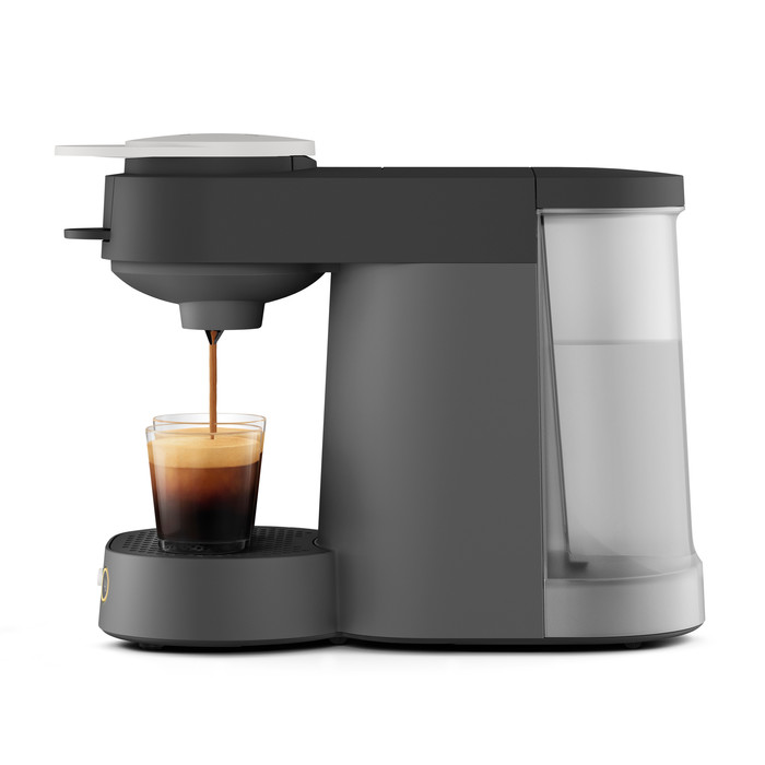 Philips Machine à Café à Dosettes Senseo Vibe CSA225/65 Noir côté gauche