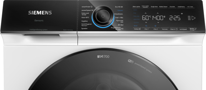 Siemens WG44B2ABNL intelligentDosing detail
