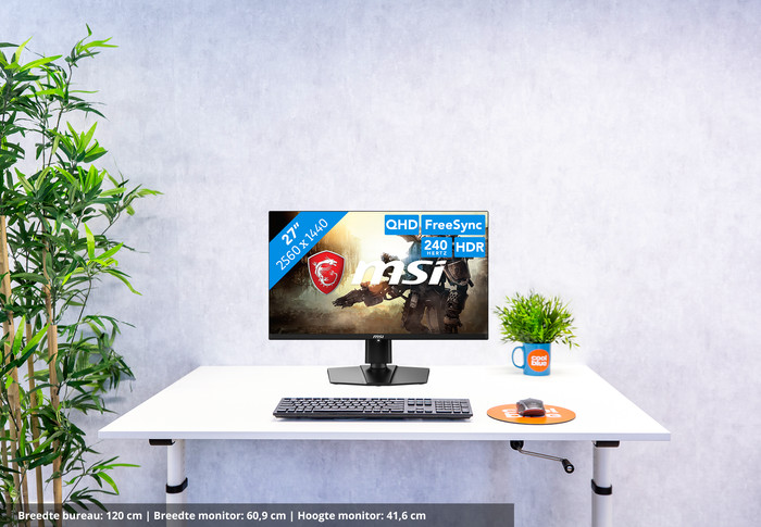 MSI MAG 271QPX QD-OLED E2 visual Coolblue 1