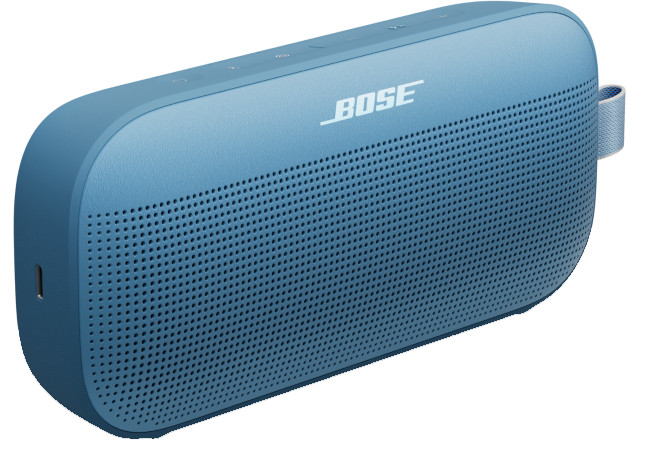 Bose SoundLink Flex 2nd Gen Blue left side