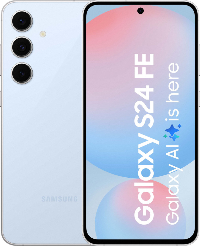 Samsung Galaxy S24 FE 128GB Blue 5G | Coolblue | Mobile phones
