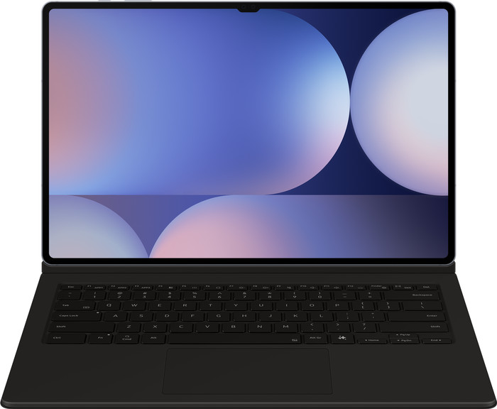 Samsung Galaxy Tab S10 Ultra / S9 Ultra Toetsenbord Hoes AZERTY Zwart Main Image