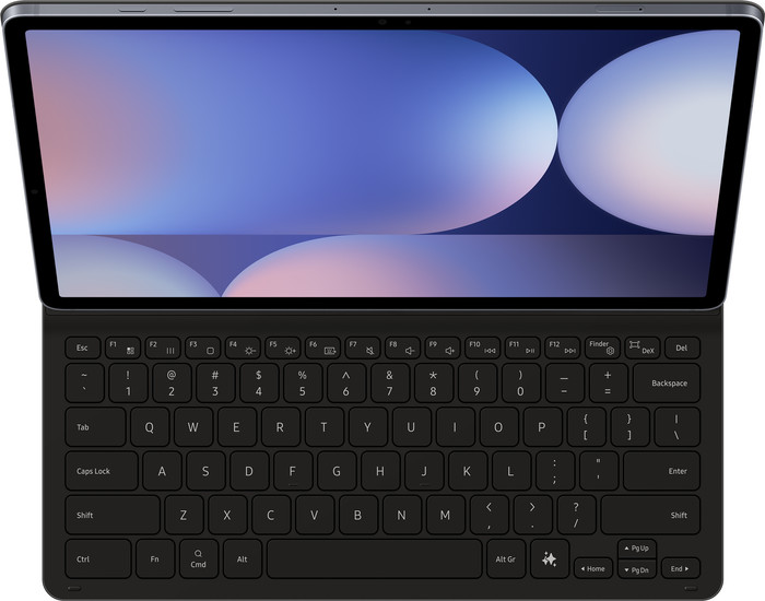 Samsung Galaxy Tab S10 Plus/S9 Plus/S9 FE Plus Slim Keyboard Cover AZERTY Black top