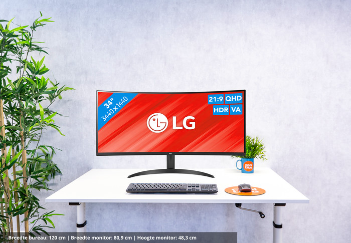 LG UltraWide 34WR50QK-B visual Coolblue 1