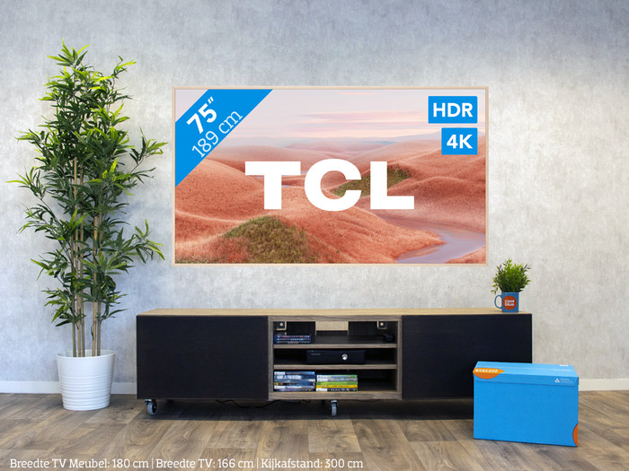 TCL 75A300W NXTVision visual Coolblue 1