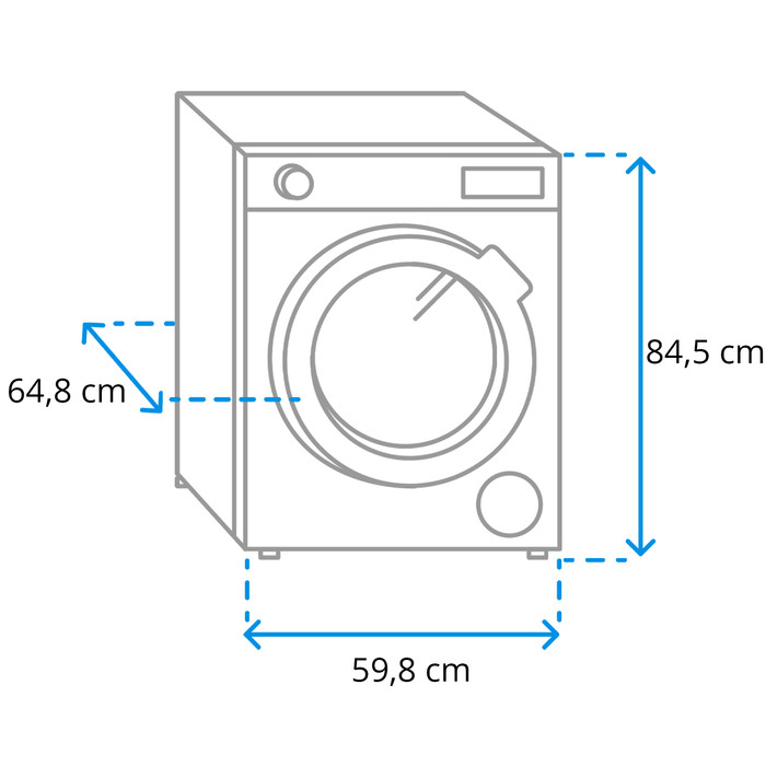 Bosch WGB2541AFG visual Coolblue 1