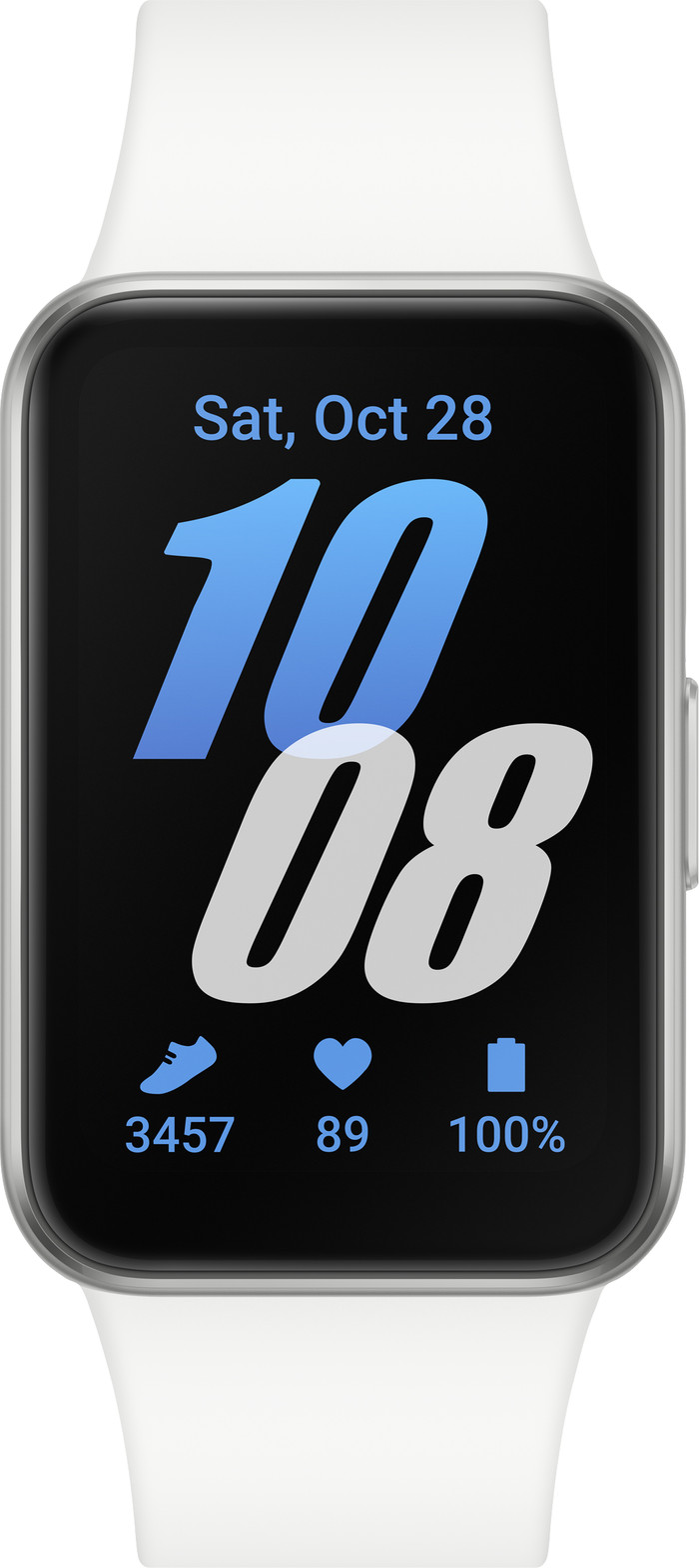 Samsung Galaxy Fit 3 Silver front