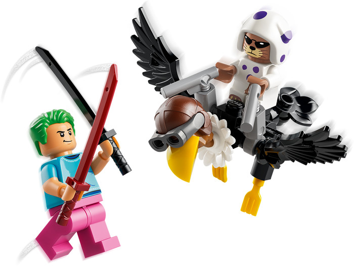 LEGO One Piece Dorry vs. Brogy - Reuzen van Kleine Gaarde 75644 detail