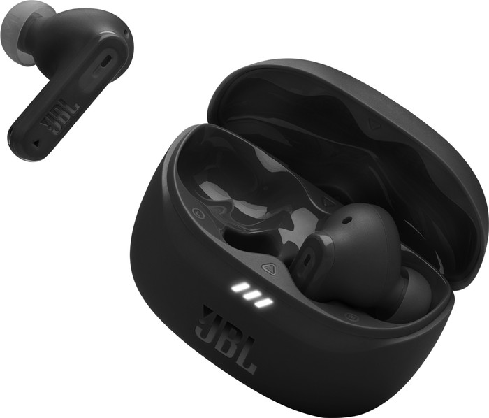 JBL Tune Beam 2 Zwart voorkant