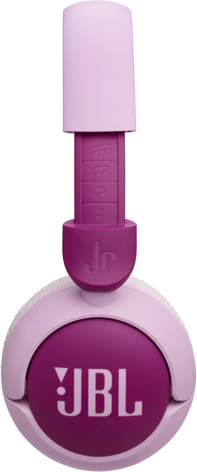 JBL JR320BT Purple + Charger right side