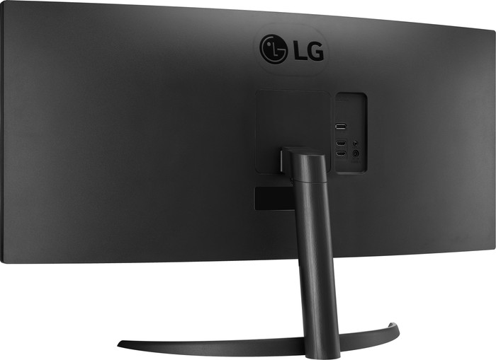 LG UltraWide 34WR50QK-B achterkant