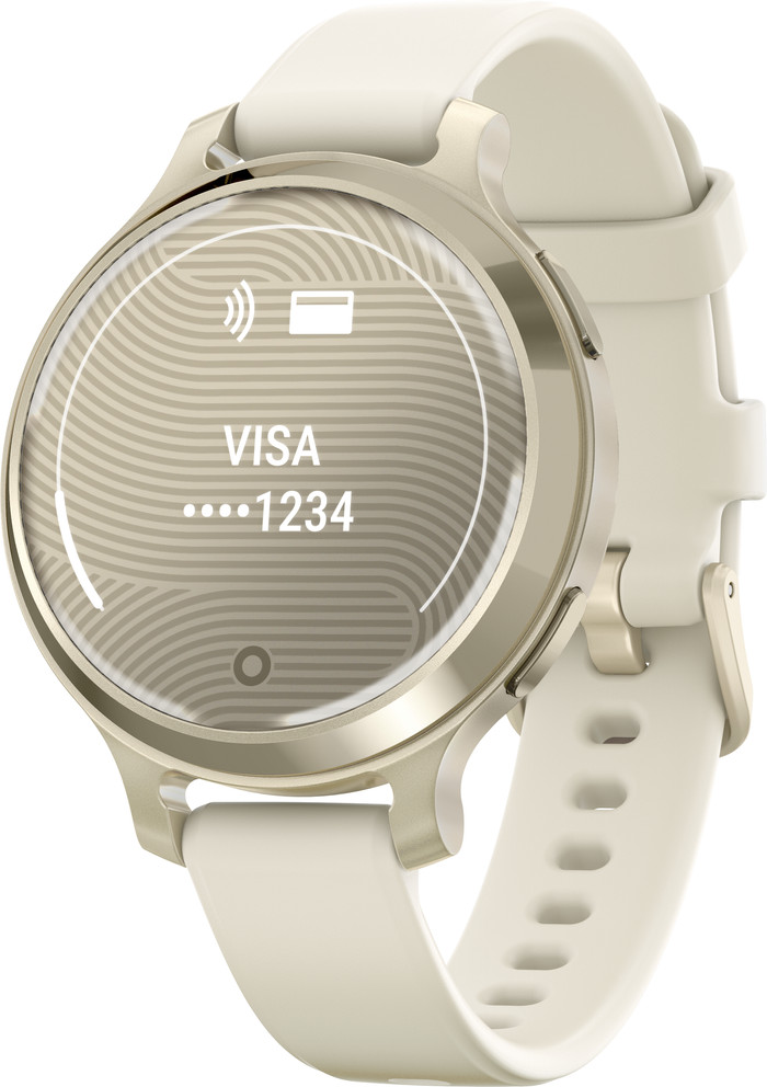 Garmin Lily 2 Active Gold left side