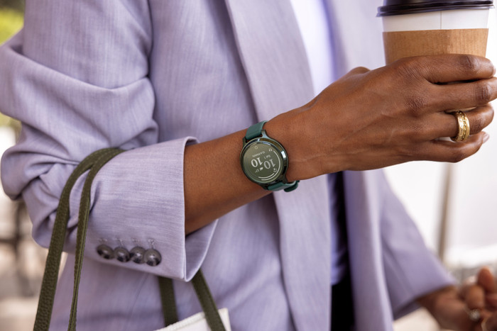 Garmin Lily 2 Active Groen product in gebruik