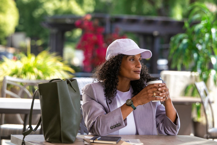 Garmin Lily 2 Active Groen product in gebruik