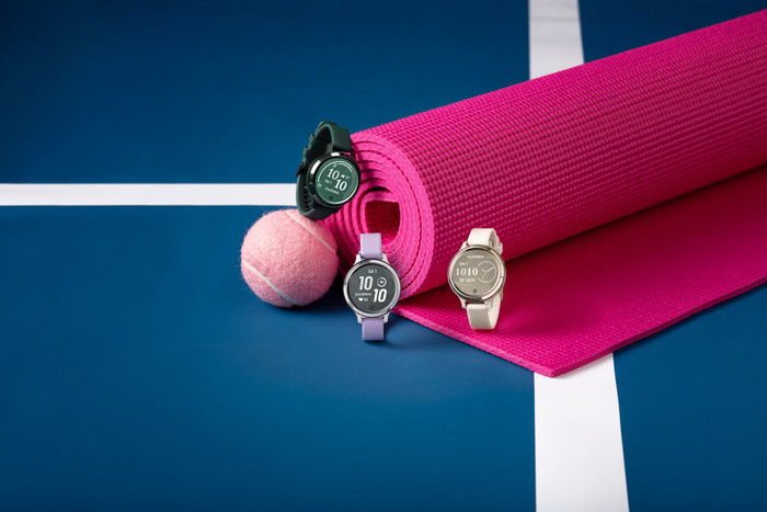 Garmin Lily 2 Active Groen product in gebruik