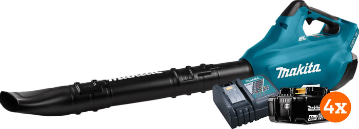 Makita DUB362Z 18 V Batterie 5,0 Ah (4x) Kit de Démarrage Main Image