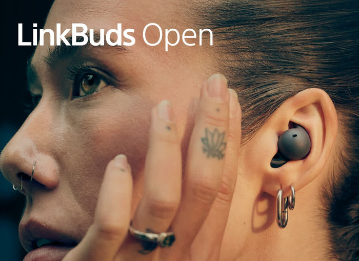 Sony LinkBuds Open Noir produit à l'usage