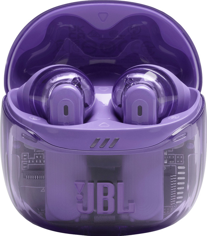 JBL Tune Flex 2 Ghost Paars voorkant