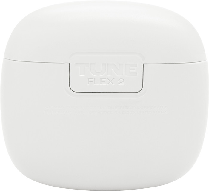 JBL Tune Flex 2 Wit achterkant